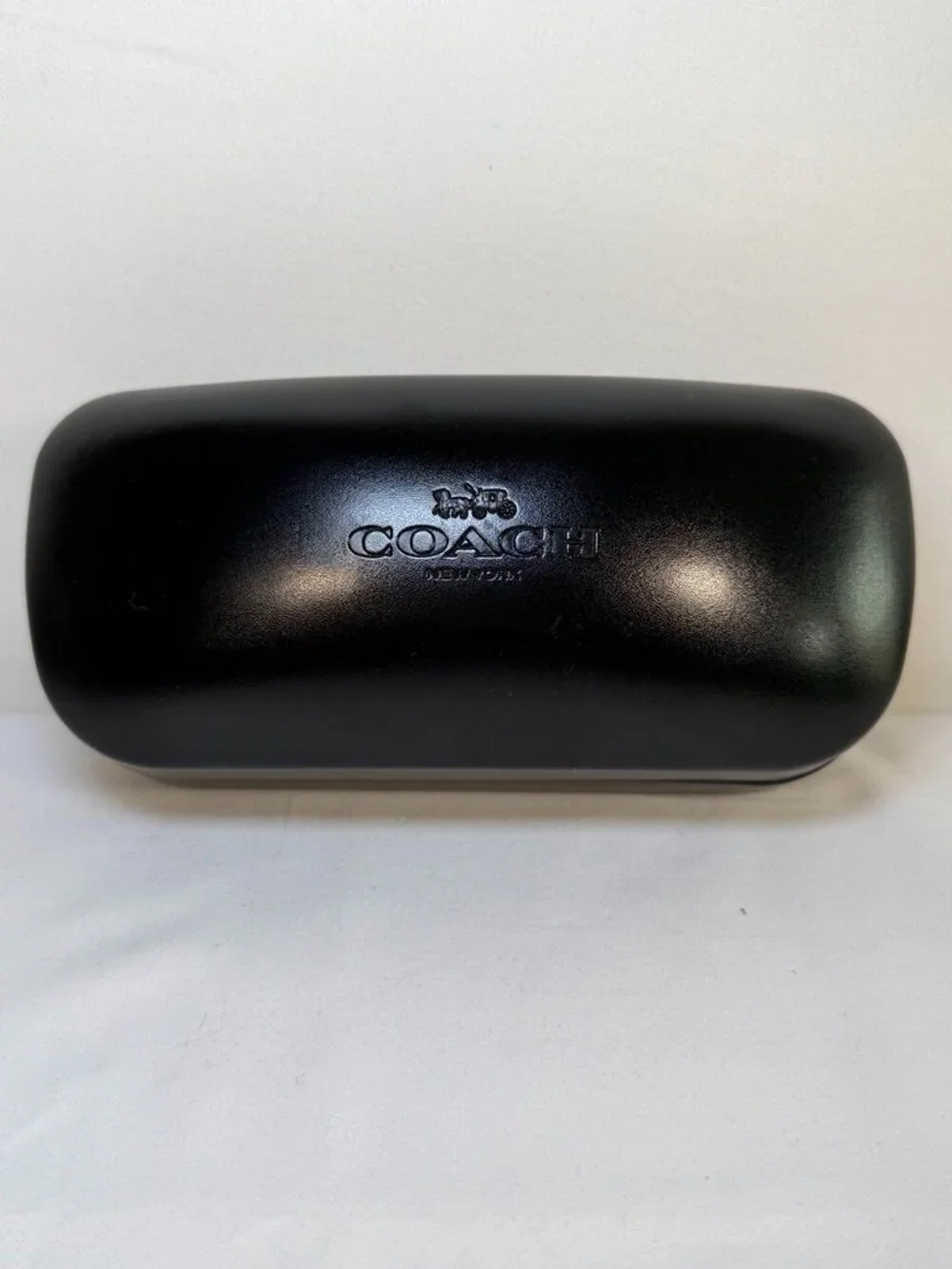 COACH Black Hard Clamshell Eyeglass Sunglasses Case